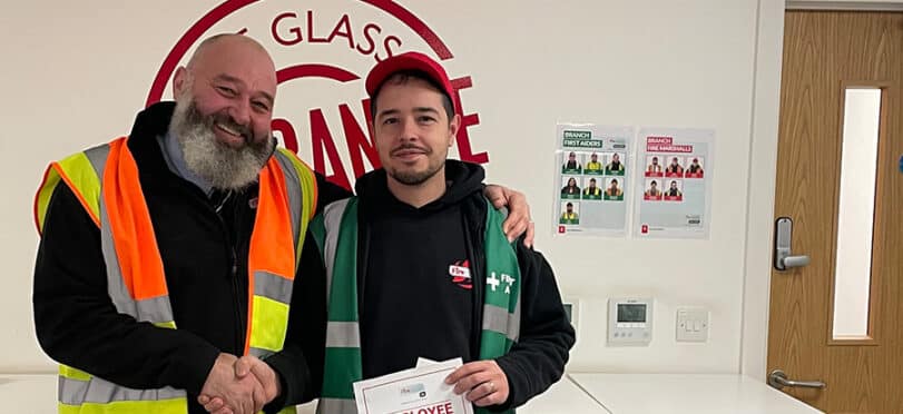 Fire Glass Midlands Employee of the Month