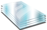 Fire-rated glass