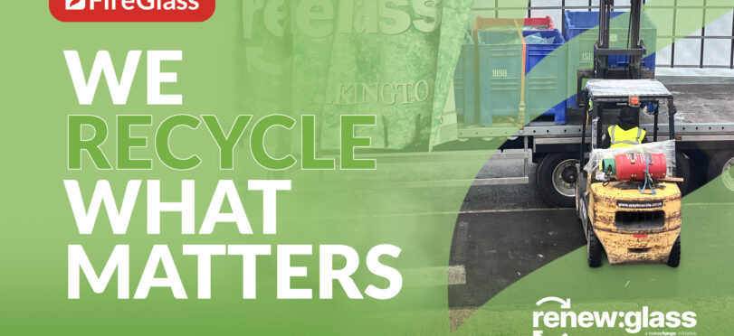 Fire Glass and Pilkington™ UK pioneer first-of-its-kind recycling route for fire-rated glass